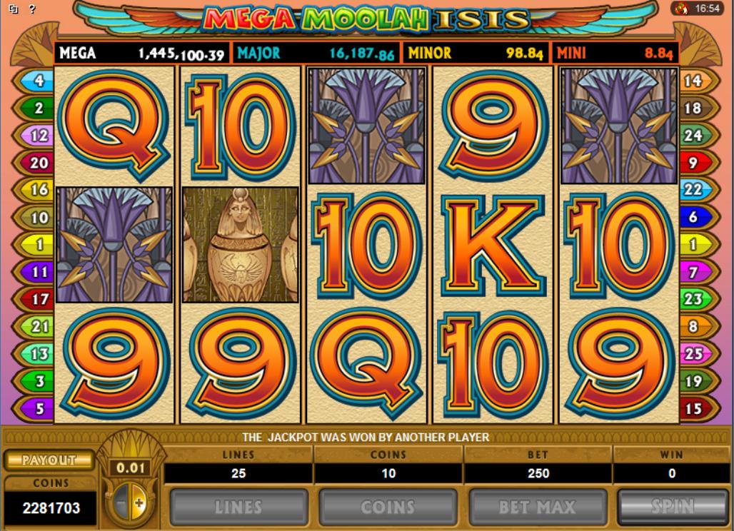 Mega Moolah Slot screenshot