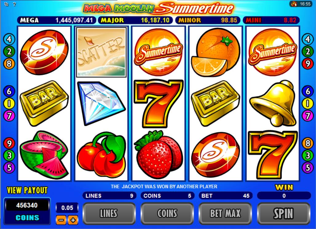 Mega Moolah Slot screenshot
